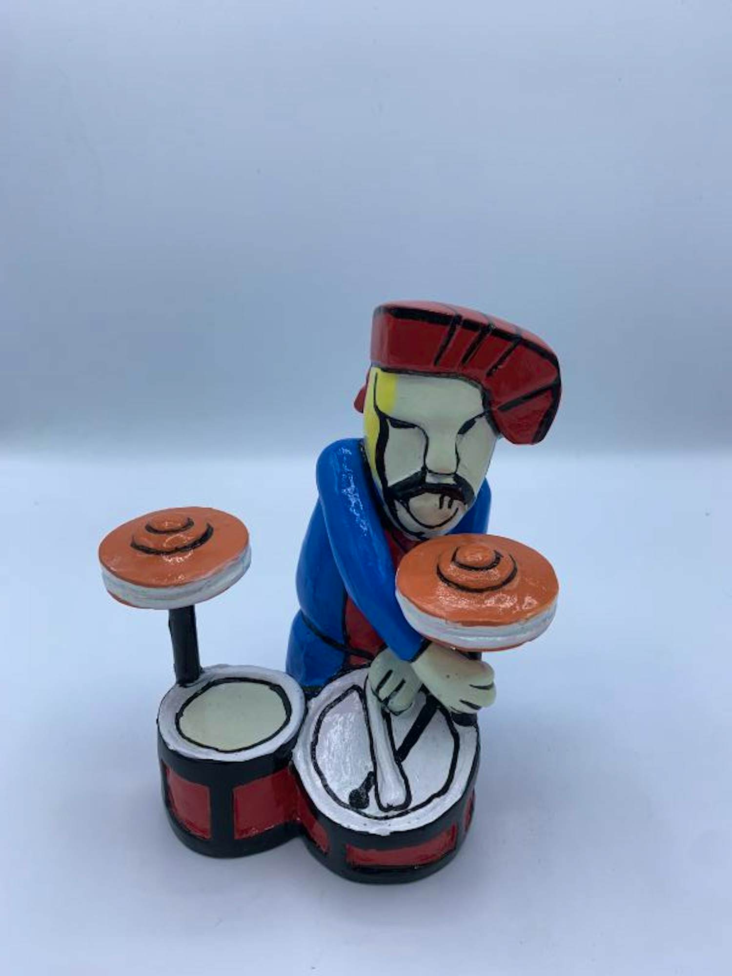 Herman Brood - Sculptuur van Kunsthars DE DRUMMER kopen? Bied vanaf 10!