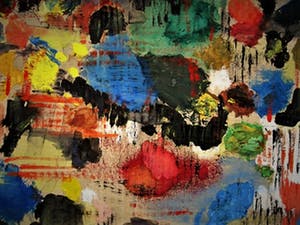 Ernst Vijlbrief - Amsterdam - Provo - Originele 1959 Aquarel "Castello Toscane" gesigneerd kopen? Bied vanaf 81!