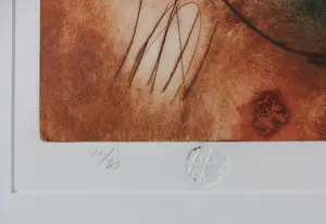 Ad Arma - Zeefdruk op papier, Winnetou at the seaside - Ingelijst (Groot) kopen? Bied vanaf 100!