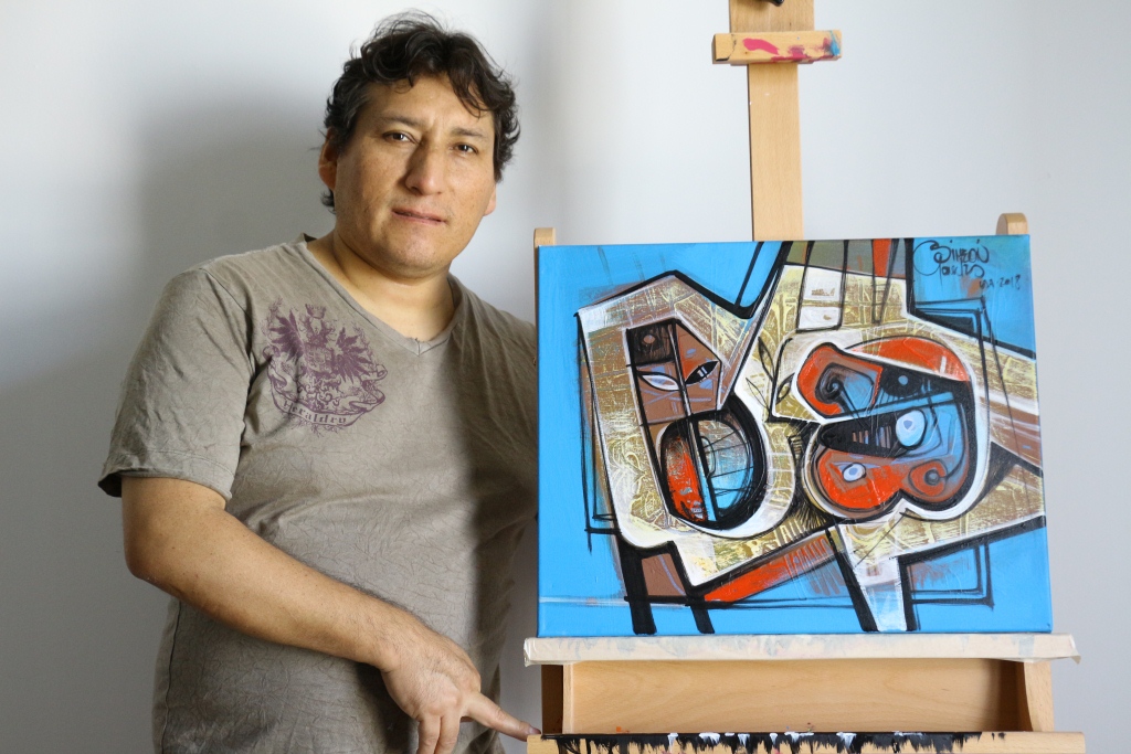 Simeon Gonzales - Bodegon Azul Frutas kopen? Bied vanaf 149!