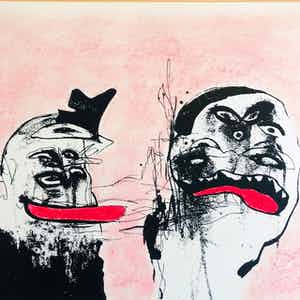 Peter de Ru - zonder titel verkocht voor € 65!