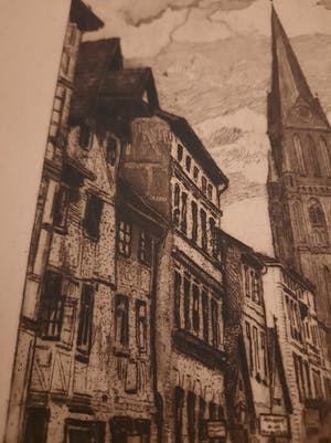 Niet of onleesbaar gesigneerd - Dom van Schwerin in Mecklenburg-Voor-Pommeren kopen? Bied vanaf 1!