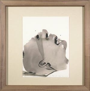 Marlene Dumas - The Fog of War - Ingelijst kopen? Bied vanaf 1!