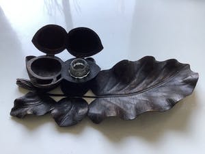 Curiosa - Inkstel van hout kopen? Bied vanaf 1!