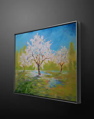 Elva Polyakova - Bloeiende bomen na regen kopen? Bied vanaf 200!