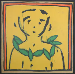 Bart Drost - Zeefdruk op bitumenpapier, Zonder titel kopen? Bied vanaf 1!