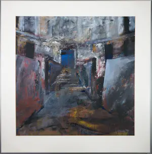 Dick Tasma - Acryl op papier, Zonder titel - Ingelijst (Groot) kaufen? Bieten Sie von 70!
