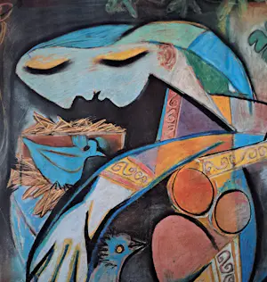 Pablo Picasso - Femme aux pigeons kopen? Bied vanaf 10!