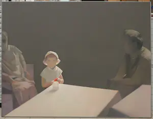 Henk van den Berg - Olieverf op doek, Zonder titel - Ingelijst (Zeer groot) kopen? Bied vanaf 750!