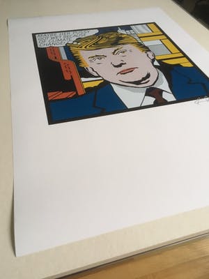 Jack Vissers - Maybe her pussy - offset, handgesigneerd kopen? Bied vanaf 50!