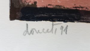 Jacques Doucet - litho 39/200, gesigneerd en 1991 (ingelijst) kopen? Bied vanaf 125!