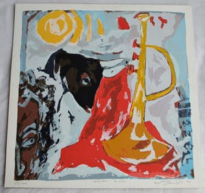 John Lie a Fo - Zeefdruk , Miles Away – gesigneerd – 1990 kopen? Bied vanaf 1!