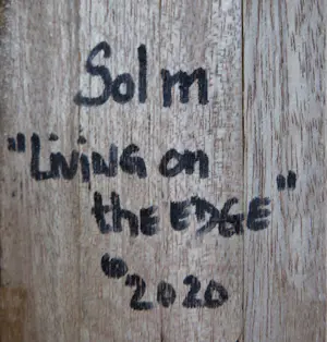 Eric van Solm - 'Living on the edge' kopen? Bied vanaf 375!