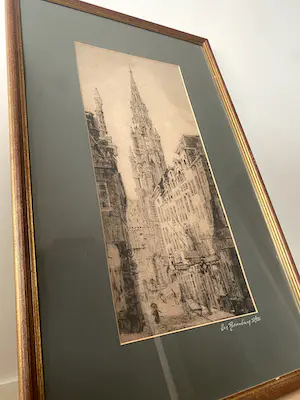 Eugene Rensburg - Brussel door Eug Rensburg ca. 1900 kopen? Bied vanaf 1!