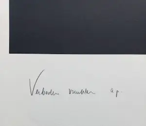 Rob Scholte - Verboden vruchten, zeefdruk (groot!) kopen? Bied vanaf 125!
