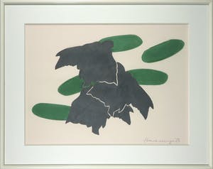 Tine van de Weyer - Pastelkrijt, Zonder titel - Ingelijst kopen? Bied vanaf 1!