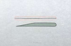 Cees Andriessen - Linosnede op rijstpapier, Zonder titel kopen? Bied vanaf 35!