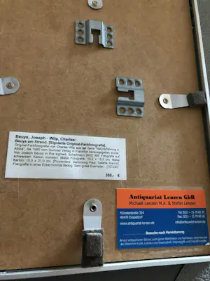 Joseph Beuys - Beuys am Strand, Signierte Original-Farbfotografie Charles Wilp kopen? Bied vanaf 450!