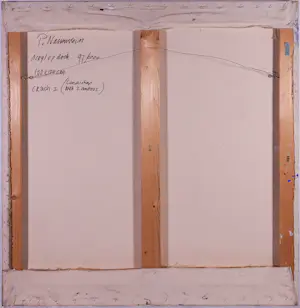 Paul Nassenstein - Acryl op doek, Crash I (Landschap met 2 autoos) kaufen? Bieten Sie von 175!