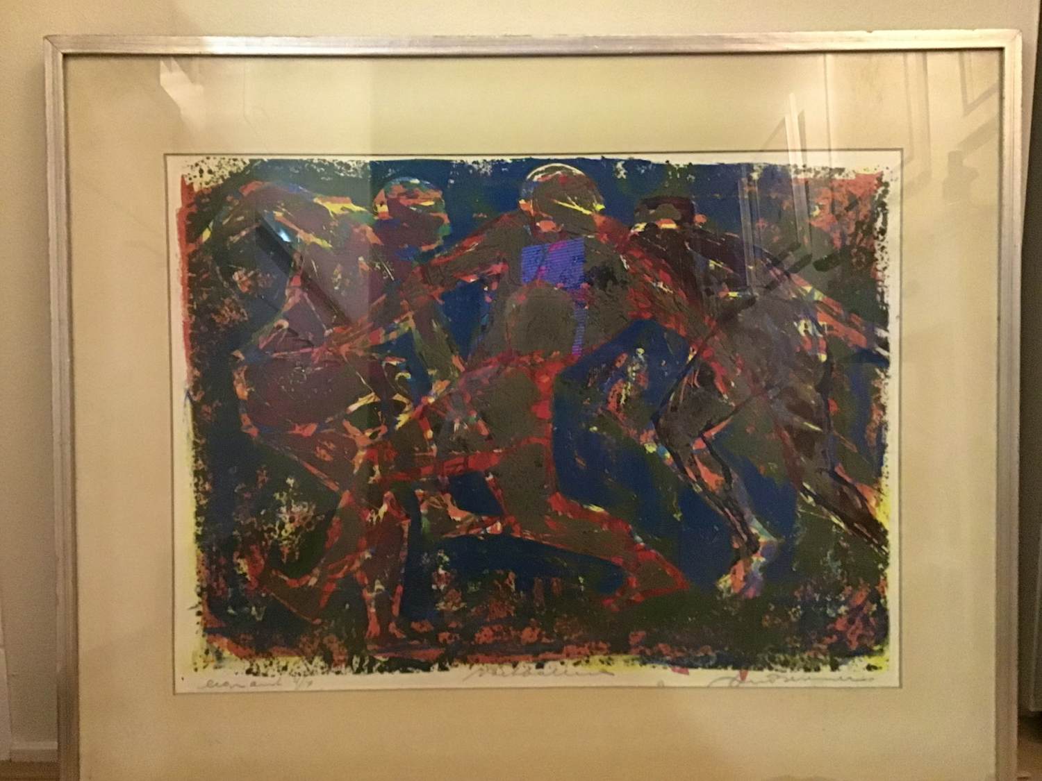 Jan Bezemer - Voetballers in kleur Litho kopen? Bied vanaf 100!