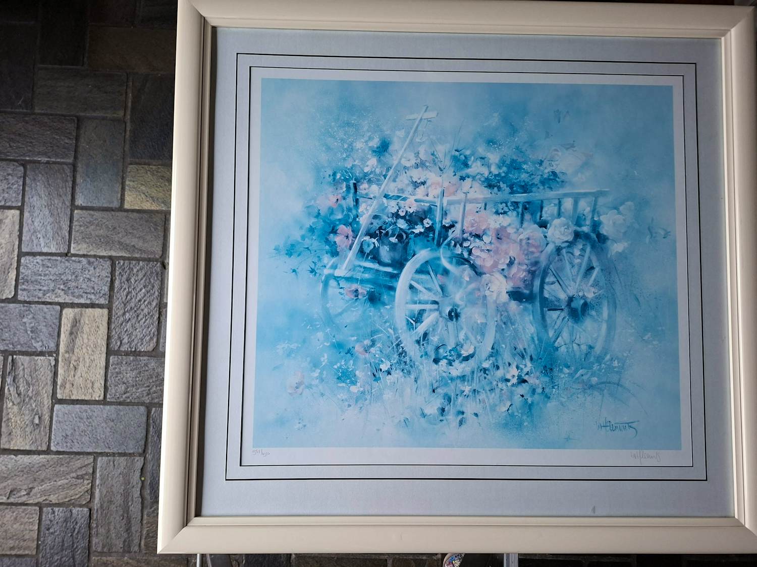 Willem Haenraets - Boerenkar met bloemen kopen? Bied vanaf 50!