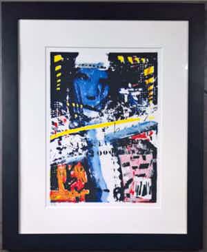 Herman Brood - E.A. zeefdruk Gesigneerd - Herman Brood ‘Night Life’ verkocht voor € 195!