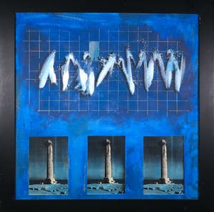 Jan Bollaert - Gemengde techniek op board, Tachicardy - Ingelijst (Zeer Groot) kopen? Bied vanaf 1!