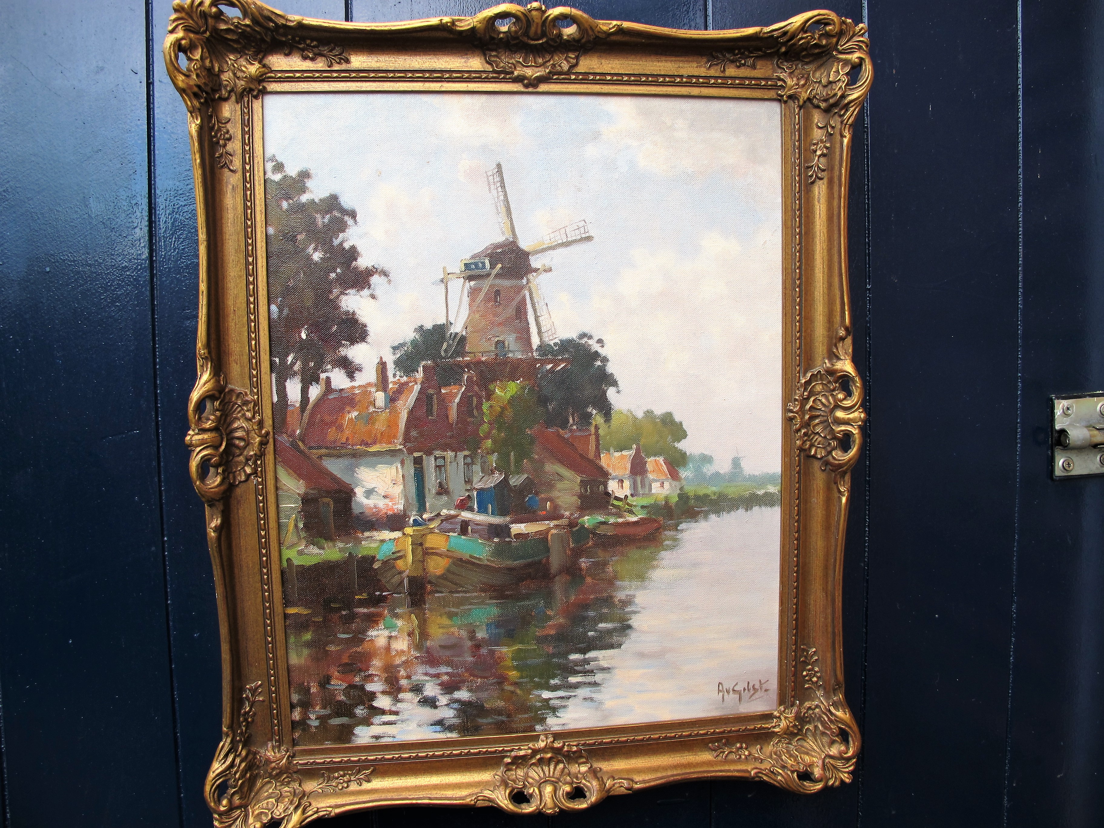 Arnout van Gilst - Molen bij de vaart verkocht voor € 200!