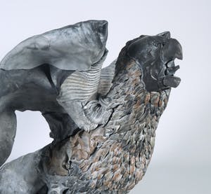 Matthijs Helmich - Loden beeld, Bewaker (Zwaar) kopen? Bied vanaf 450!