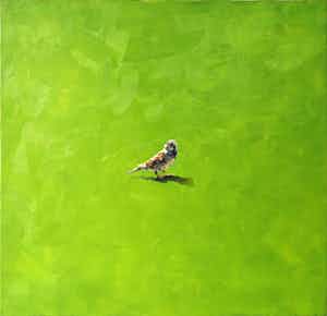 Gerard Prent - Olieverf op doek, Mus verkocht voor € 500!