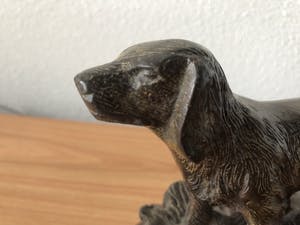 Brons (Onbekend) - Prachtig bronzen beeld van een hond. kopen? Bied vanaf 35!