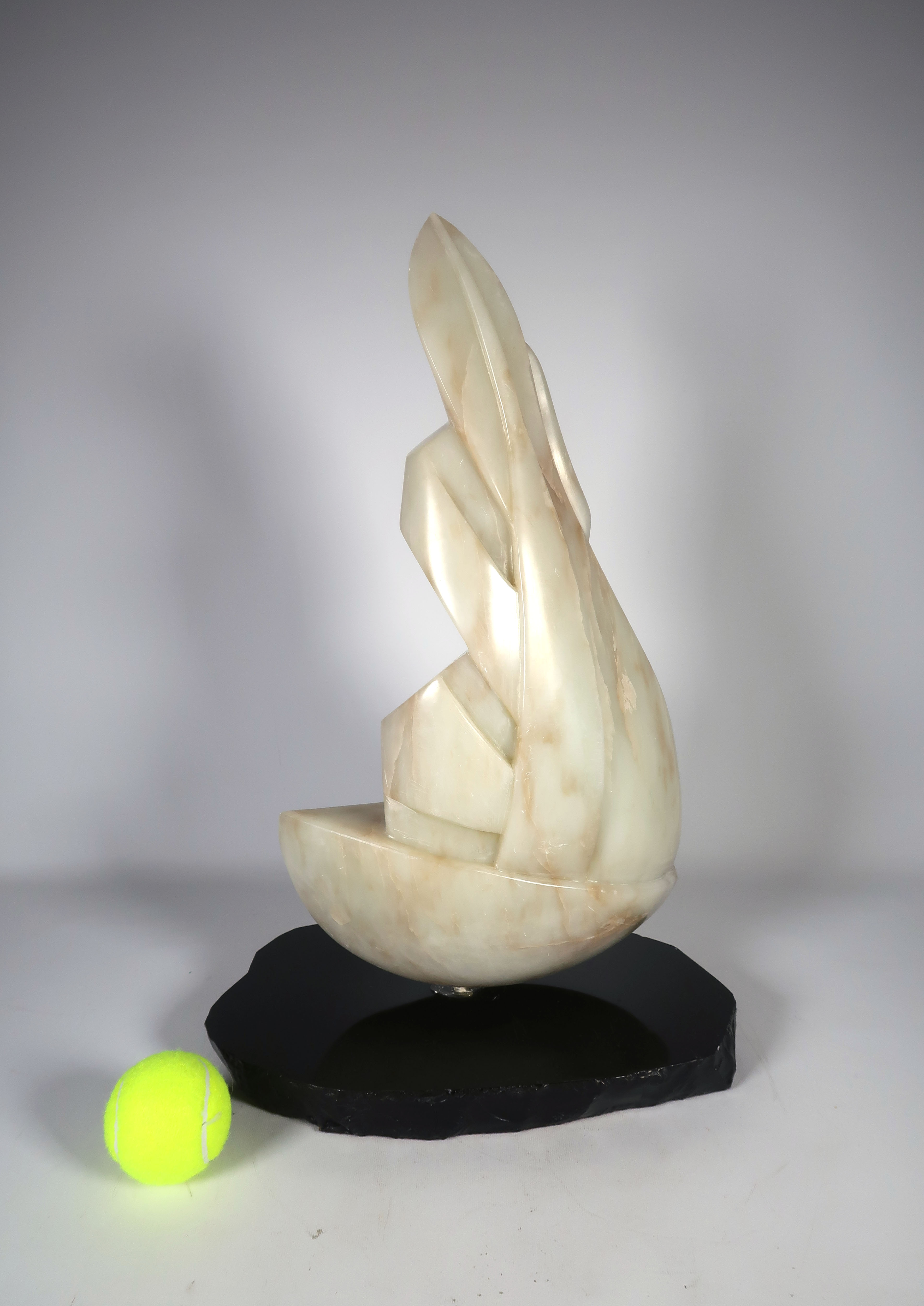 Jos Haeken - Albast en basalt, Zeilboot (Zwaar) kopen? Bied vanaf 200!