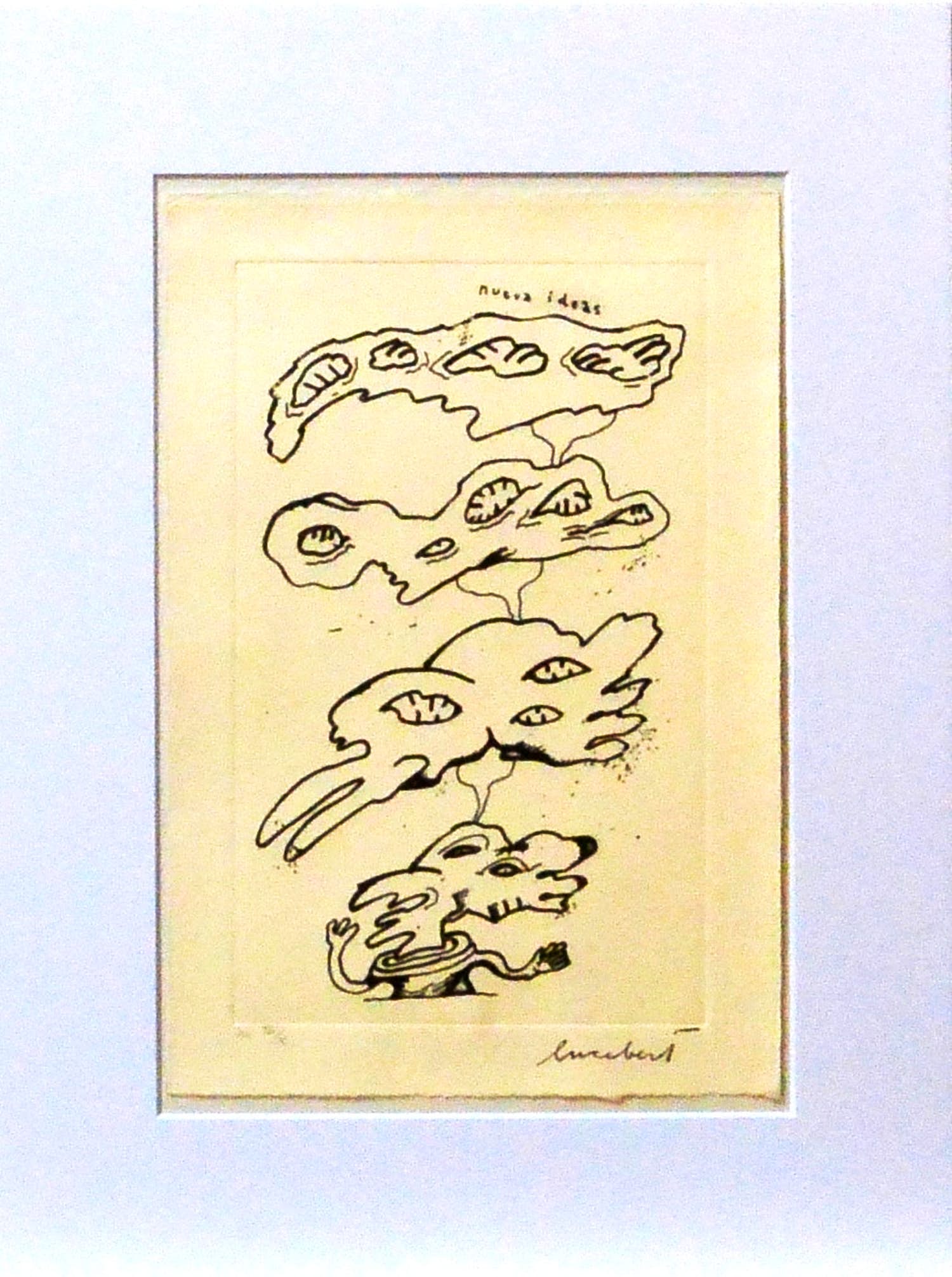 Lucebert - Nueva Ideas verkocht voor € 200!