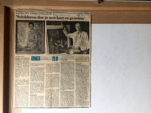 Louis Meys - Stilleven met Fruit - Krijttekening, Ingelijst kopen? Bied vanaf 79!