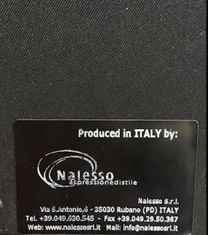 Nalesso - 2 design lederen fauteuils, gemerkt kopen? Bied vanaf 120!