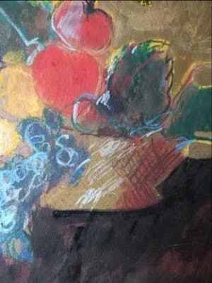 Jan Peter van Opheusden - Kleurrijk stilleven kopen? Bied vanaf 195!