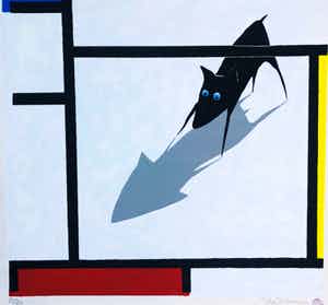 Peter Bastiaanssen - Yapping Mondriaan verkocht voor € 90!