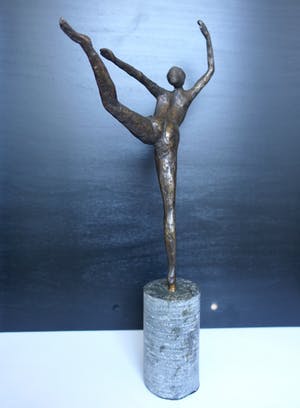 Brons (Onbekend) - Ballerina in brons , fraai beeld! kopen? Bied vanaf 150!