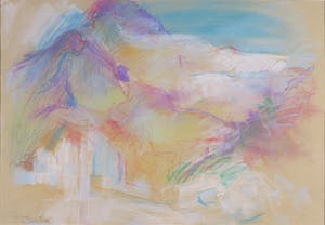 Franscz Witte - Krijttekening, Zonder titel kopen? Bied vanaf 1!