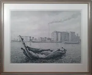 AcheterFrans Mars - steendruk - Scheepswrak Achterzaan? Enchérissez de 65!