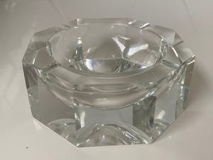 Moser - Art deco achthoekige kristallen asbak kopen? Bied vanaf 1!