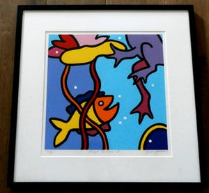 Shunyam - ingelijste zeefdruk: Royal Summer II kopen? Bied vanaf 75!