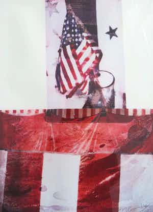 Robert Rauschenberg - American Patriotism verkocht voor € 700!