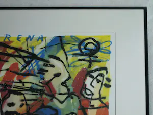 Herman Brood - Ingelijste zeefdruk , ArenA Amsterdam , Ajax – met certificaat – 71 x 91 cm kopen? Bied vanaf 250!