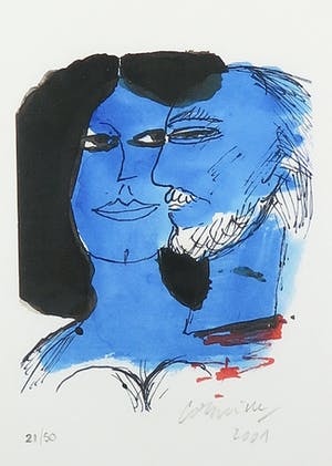 Corneille - Zeefdruk, Salomé - Ingelijst kopen? Bied vanaf 1!