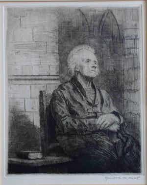 Hendrik de Laat - Ets - Kerkganger - 1938 vendu pour 65€ !