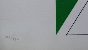 Kumi Sugai - litho: abstract - 1970 kopen? Bied vanaf 125!