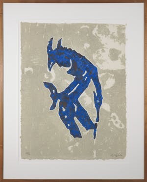 Alexander Vogels - Carborundum, Les gardiens du temple II - Ingelijst (Groot) kopen? Bied vanaf 100!