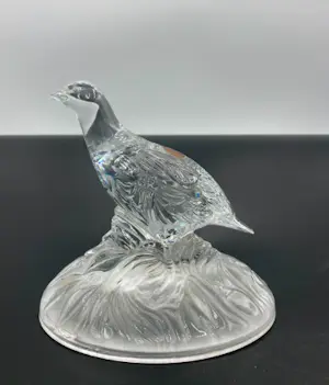 Cristal d’Arques - 2 Cristal D'Arques, Clear Lead Crystal figurines - MINT! kopen? Bied vanaf 25!