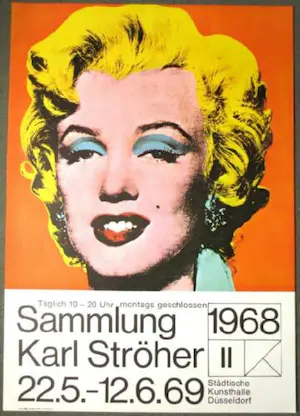 Andy Warhol - "Marilyn Monroe", affiche 1968 kaufen? Bieten Sie von 290!